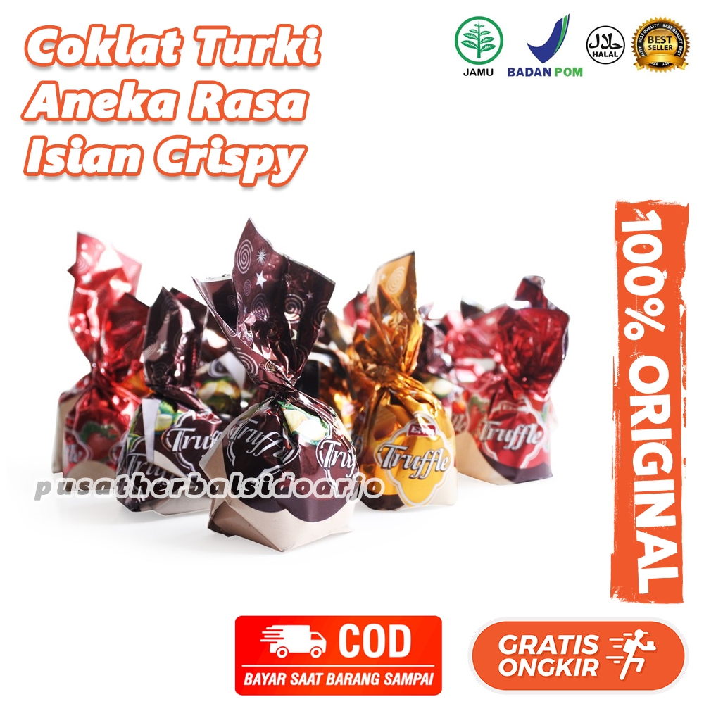 

Elvan Truffle Chocolate 400gr Coklat Arab Import Turki Turkey Original