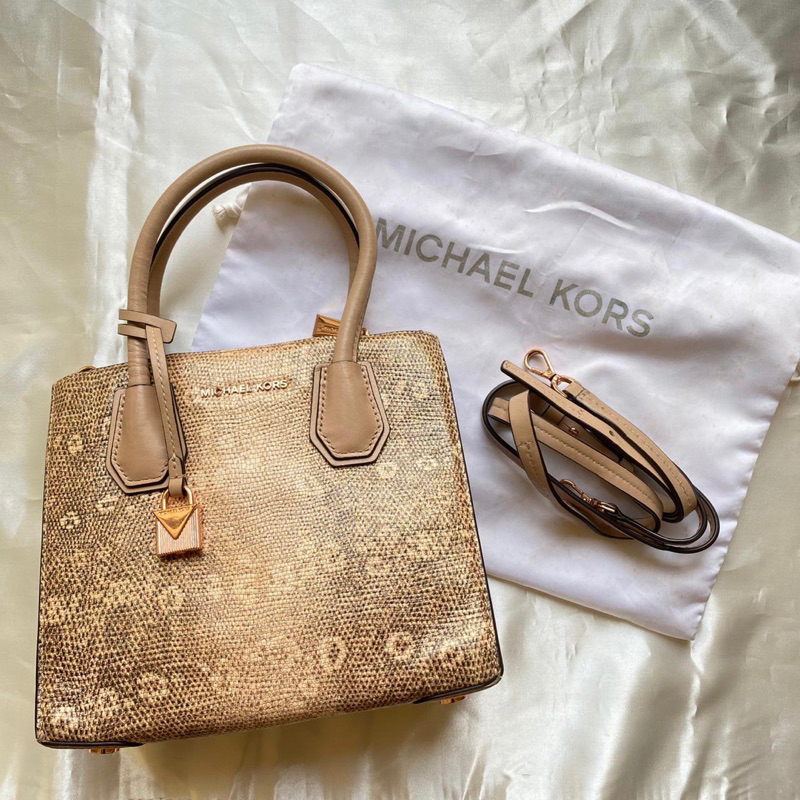 Michael Kors MK Mercer Small 100% Original From Website