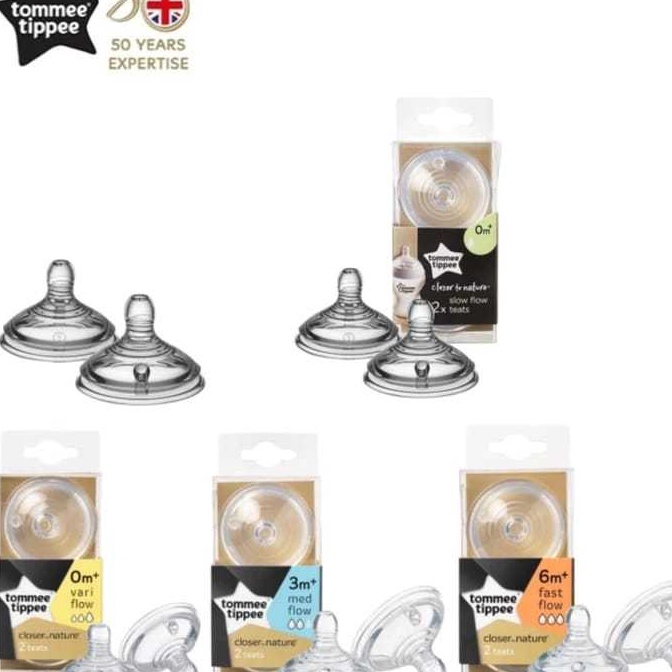 PdG Original Dot Tommee Tippee Closer To Nature Import  Teat Tommee Tippee Closer To Nature import  
