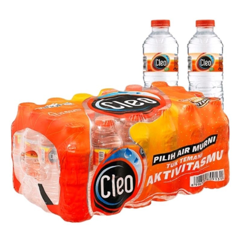 

Cleo mini 220 ml mineral water 1 pak 24 botol