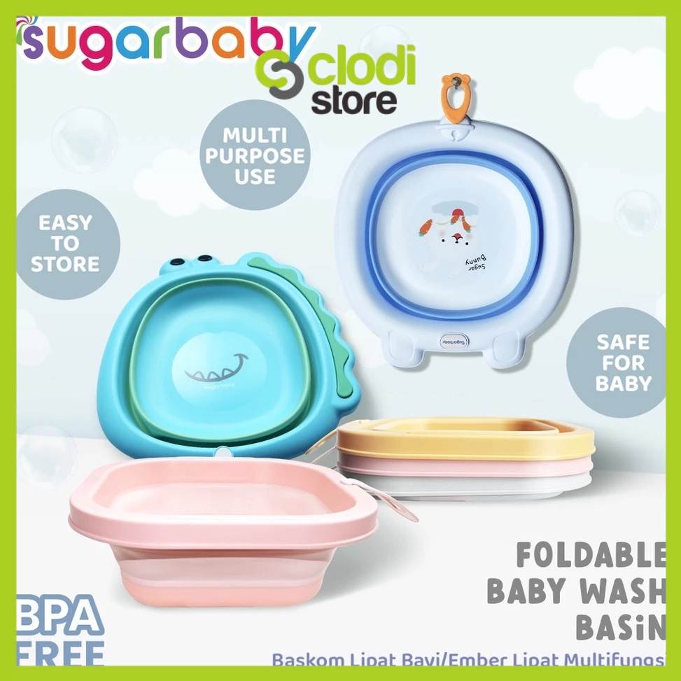yw SugarBaby NEW Foldable Basin  Baskom Lipat  Ember Lipat Multifungsi Sugar Baby bak mandi baskom m