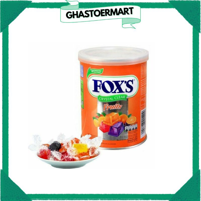 

GHASTOERMART | Permen Fox Kaleng Fruits 180 gram