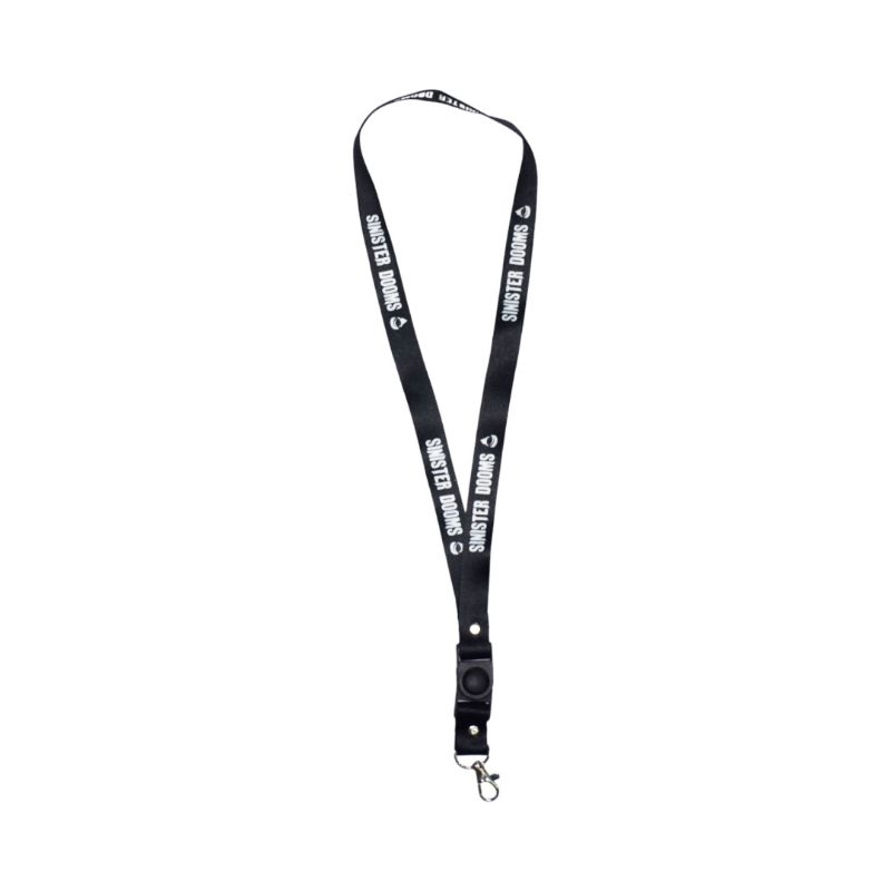 

SDS FOREVER - LOGO LANYARD | black name tag | tali pengikat hitam | sinister