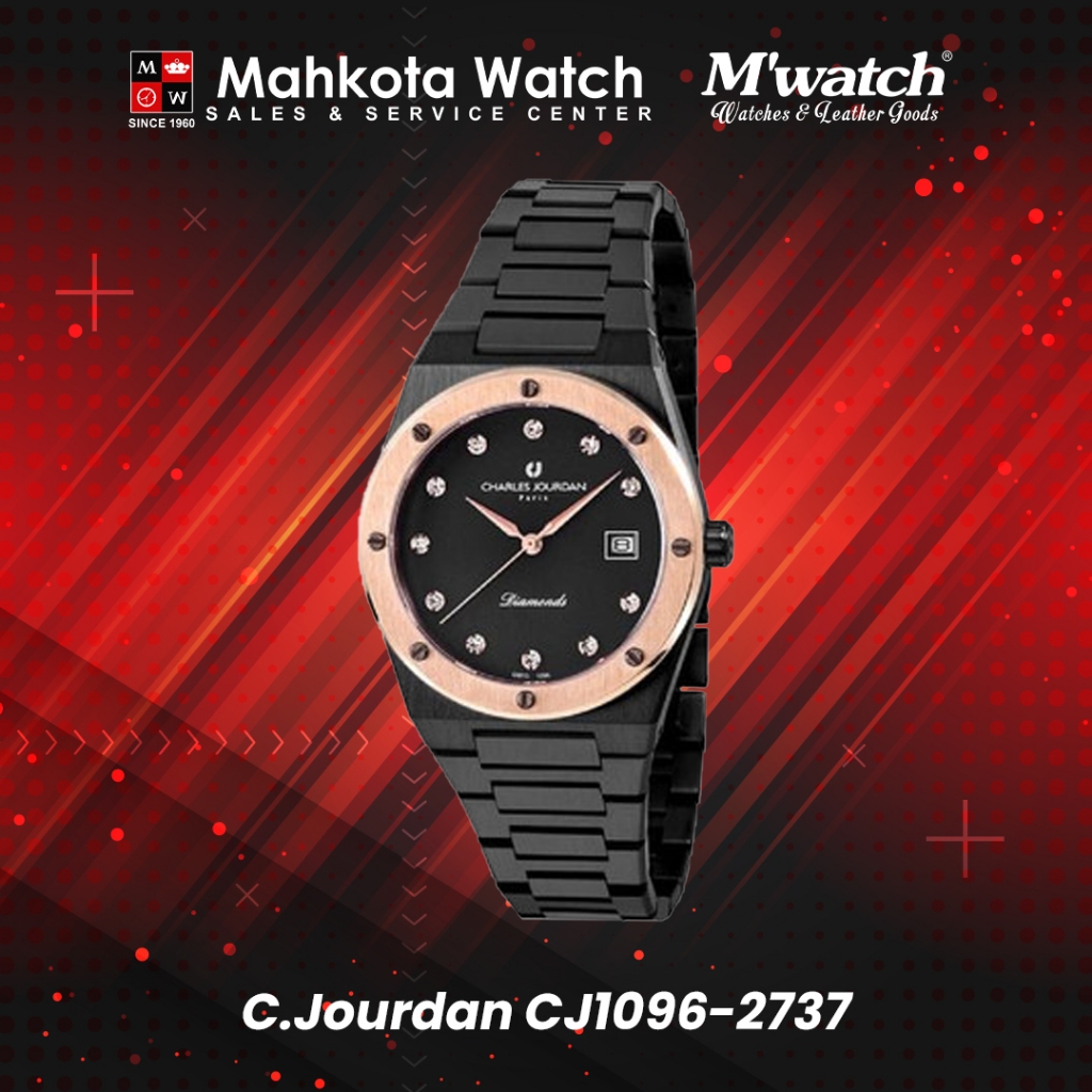 JAM TANGAN PRIA CHARLES JOURDAN CJ1096-2737 ORIGINAL