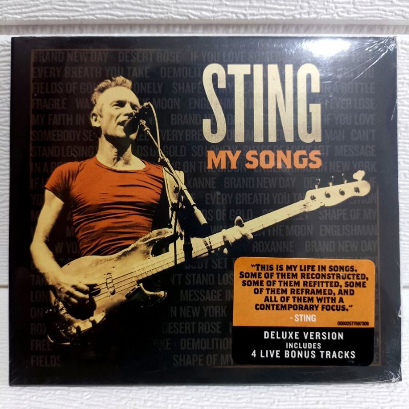 CD Sting My Songs Original 1CD
