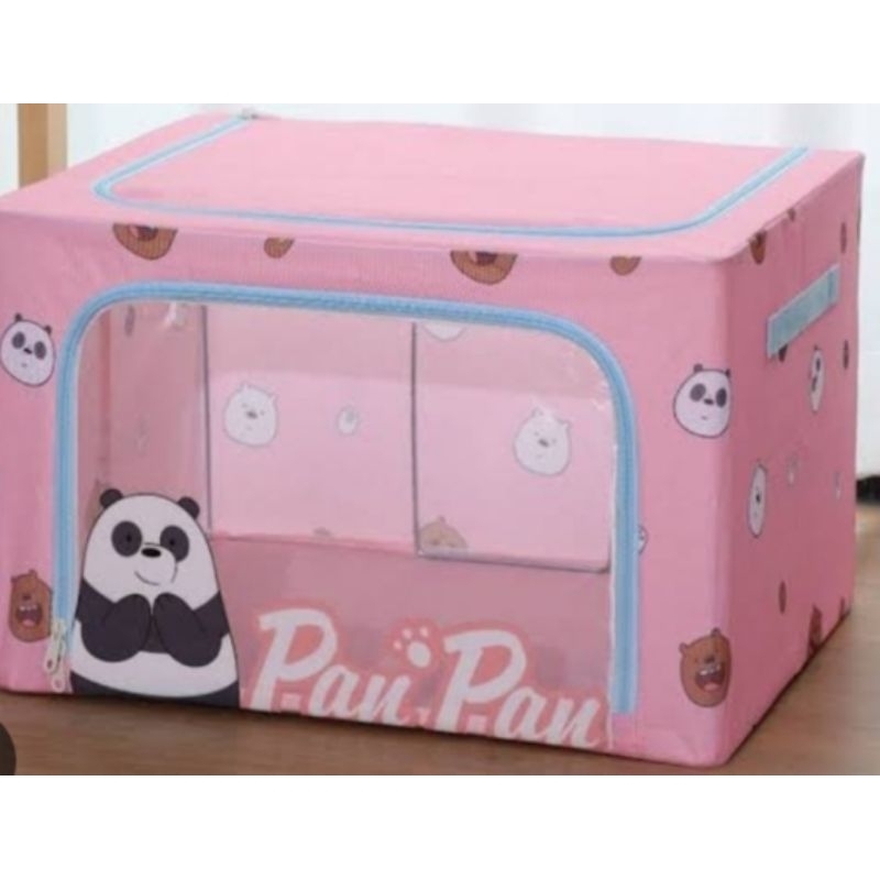 Miniso we bare Bears storage box 5.0 22L pink