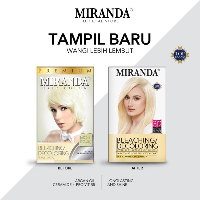 Semir Rambut / Bleaching Miranda MC-6 Bleaching / Decolouring