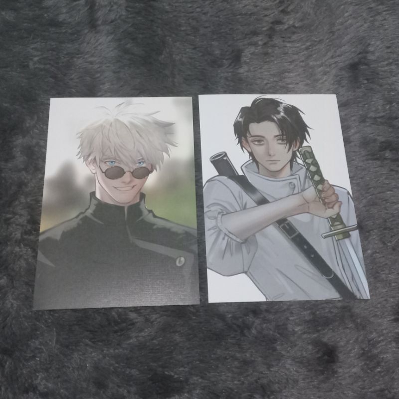 Fanmerch Jujutsu Kaisen Postcard Gojo Yuuta