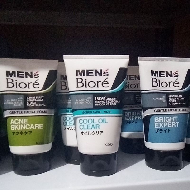 Men's Biore Cool Oil Clear 100Ml