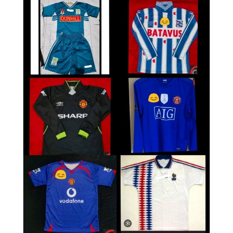 Jersey Heerenveen 1996/1997 Home/Jersey Niac Mitra Surabaya 1995/Jersey Man United 2005 Away/Jersey 
