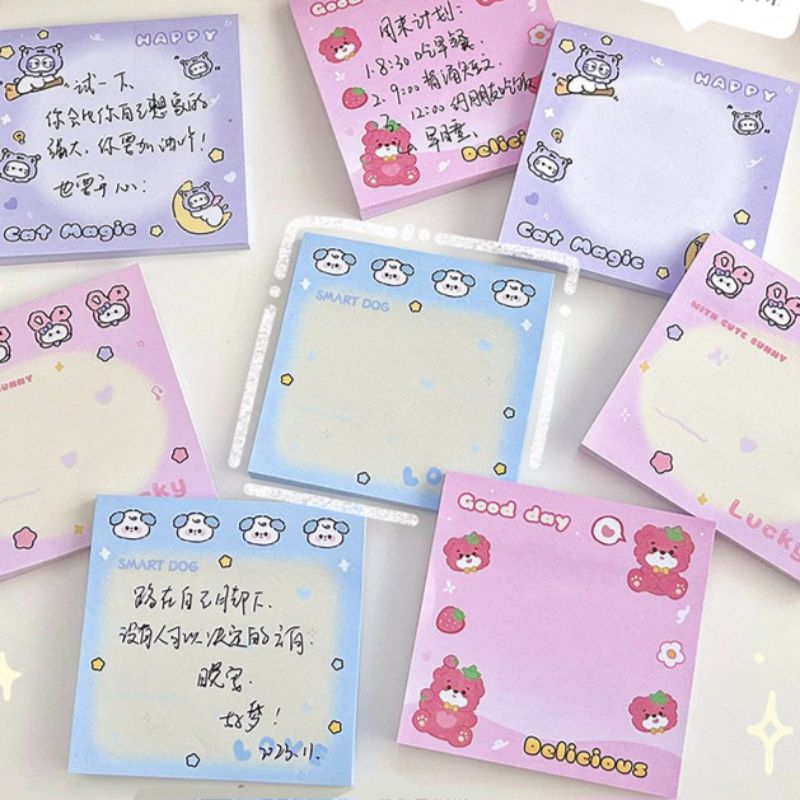 

MEMOPAD CUTE CARTOON (7 X 7 CM)