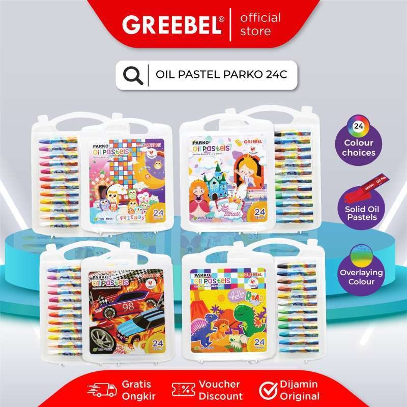 

Greebel Crayon Parko Oil Pastel 24 Warna