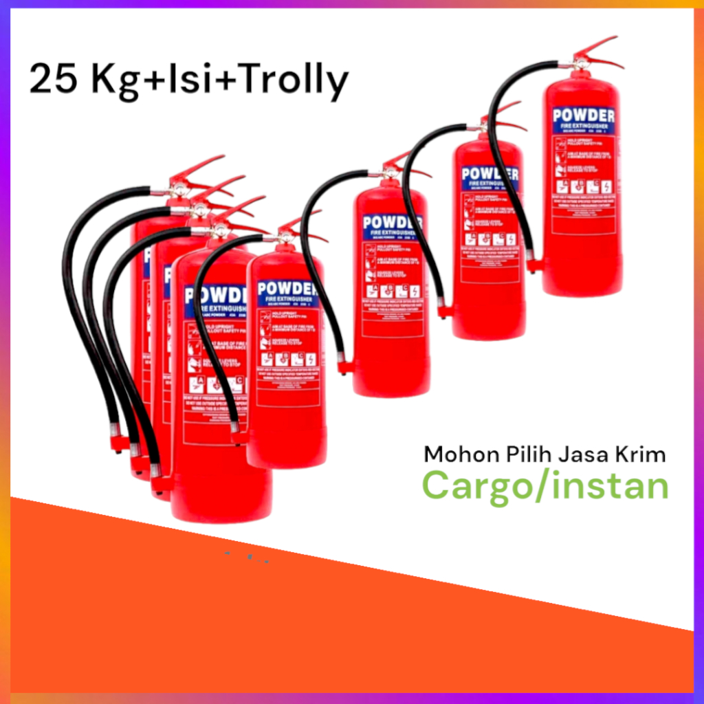 APAR 25 KG Bubuk ABC Powder / Set Komplit