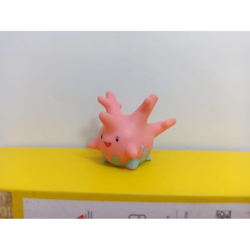 pokemon corsola figure fingger doll original minus noda belakangnya