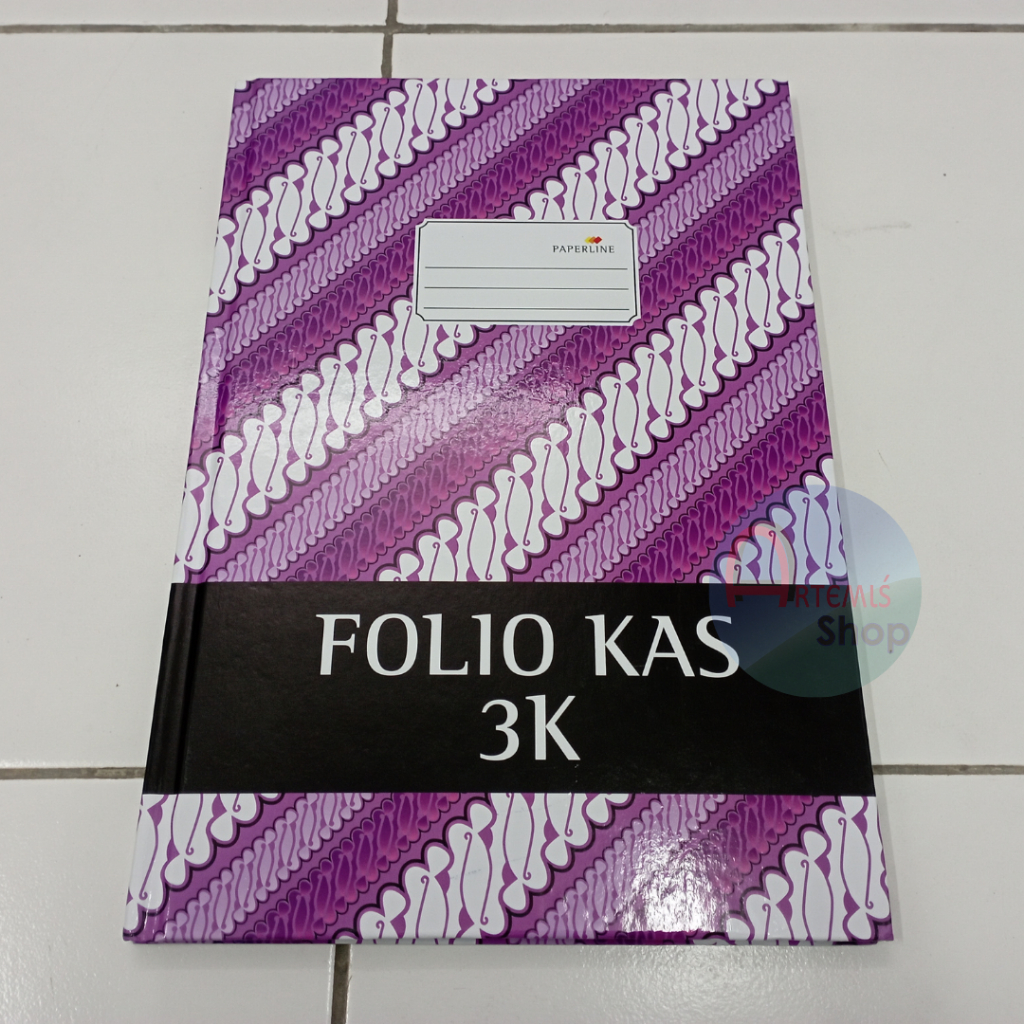 

Buku Hard Cover / Hardcover Folio Kas 3 Kolom 3K PAPERLINE SIDU 100 Lembar