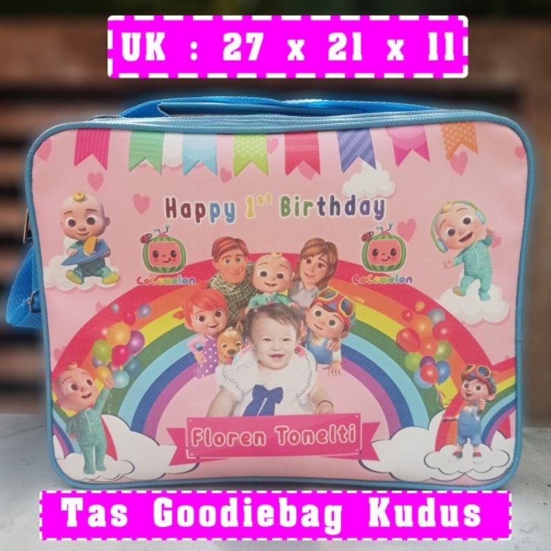 

tas goodiebag karakter 27x21x11 bisa request nama