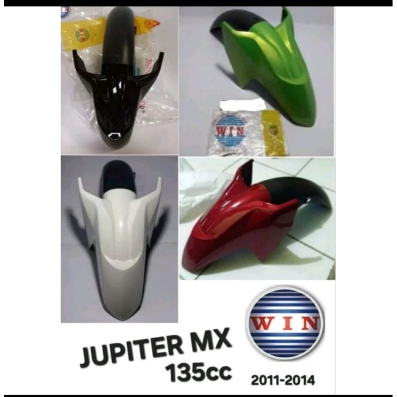 Spakbor Depan JUPITER MX 135cc 2011-2015 HITAM | PUTIH | MERAH MAROON | HIJAU