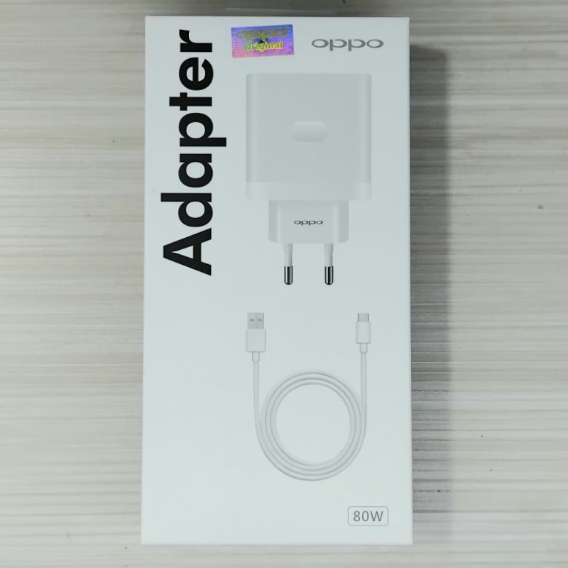 CHARGER PONSEL OPPO 80WATT VOOC TIPE C