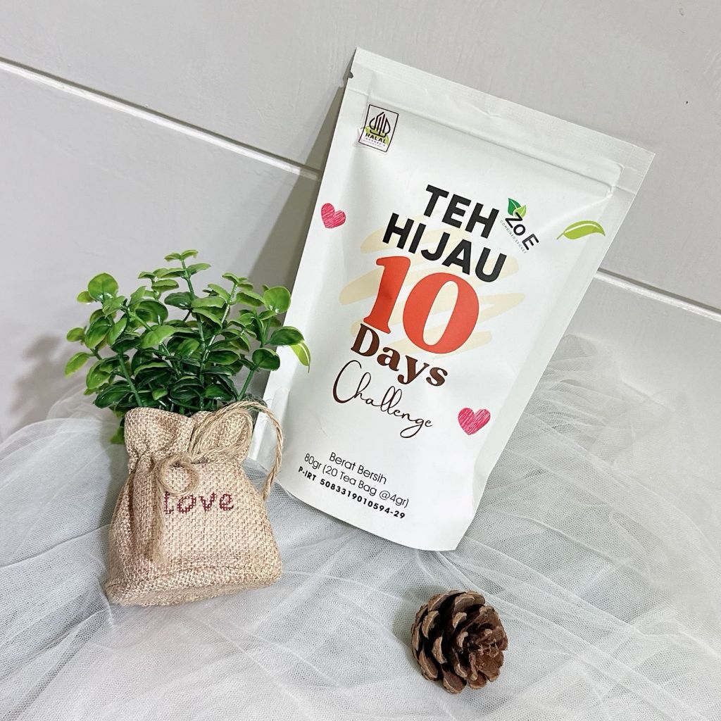 

ZoE teh hijau green tea 10 days challenge