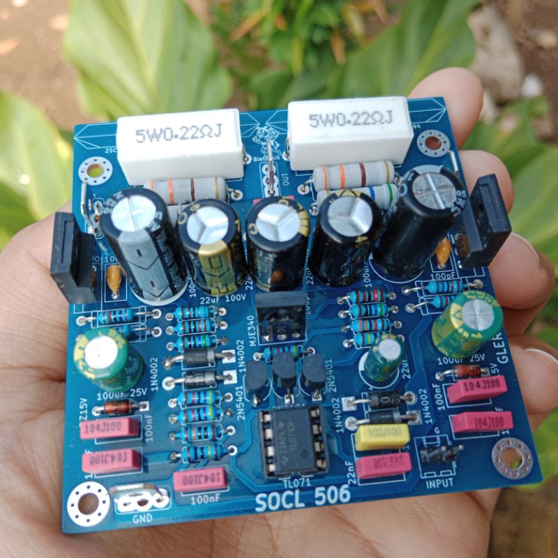 Kit driver power Socl 506 Super ocl 506 kit driver power amplifier PCB double layer bagus berkualita