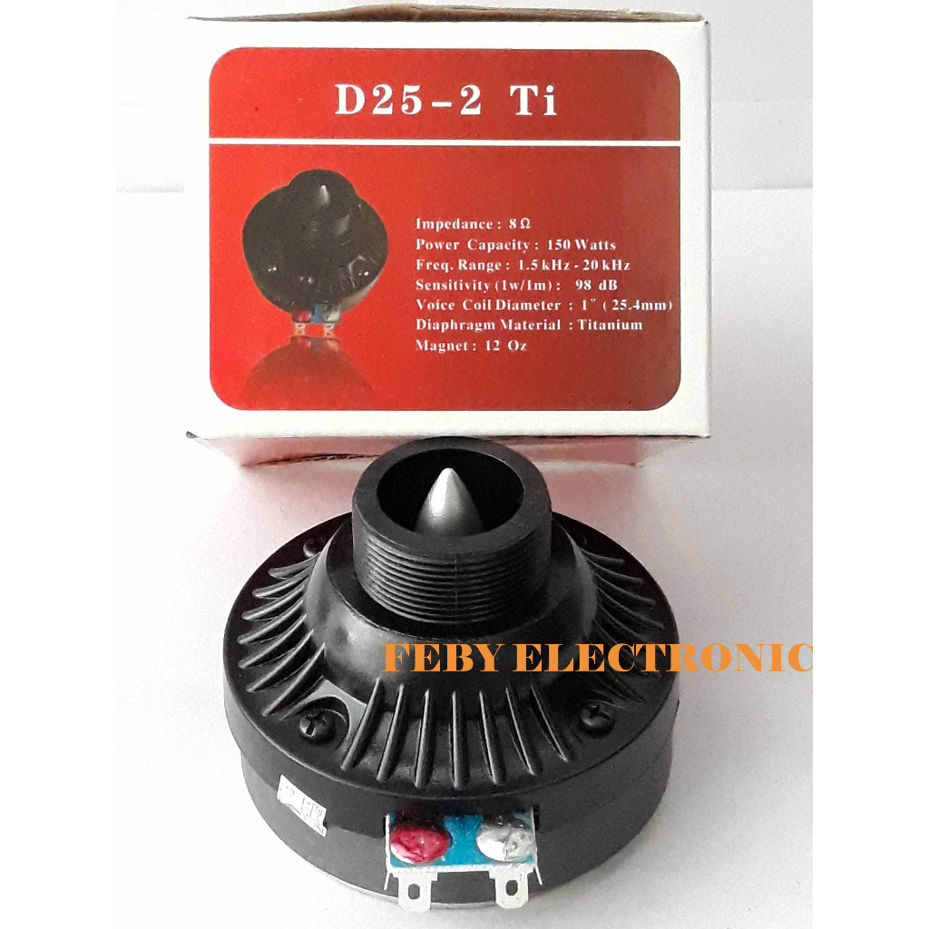 TWEETER DRIVER PVI D 25-2 Ti