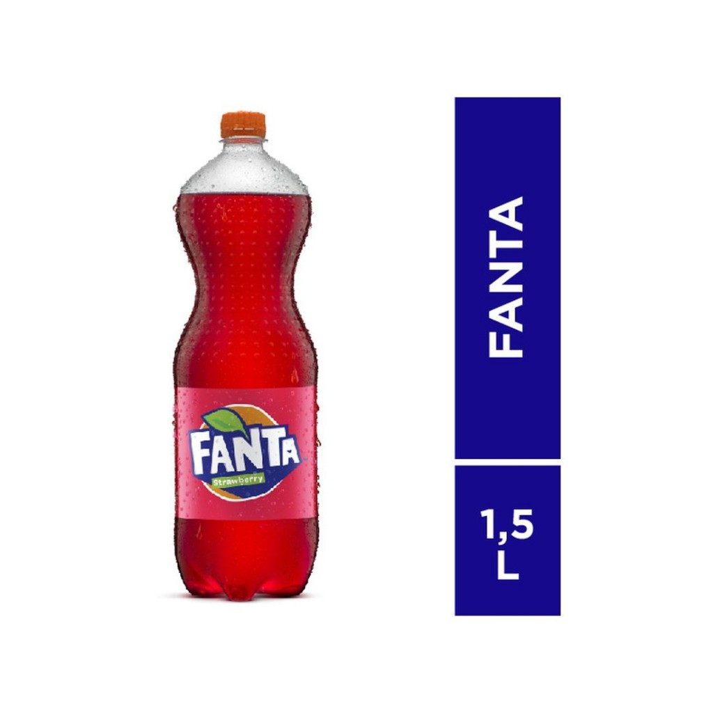 

Fanta Soft Drink Strawberry Pet 1500 ml