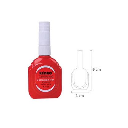 

Tipe X Cair KENKO KE-01 Correction Fluid - Pcs