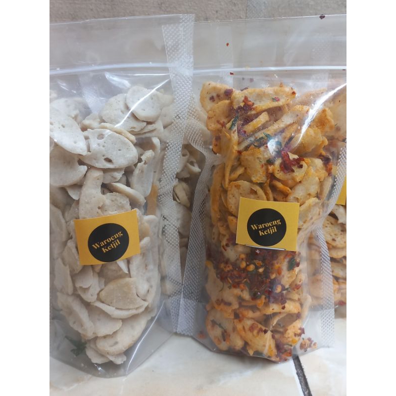 

Otak otak kering rasa original, asin & pedas