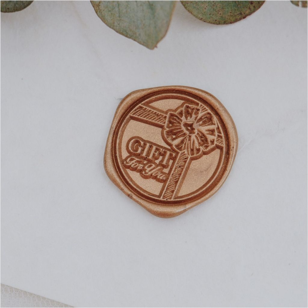 

Gift Card wax seal Ribbon wax seal wax coin siap pakai tanpa minimal order