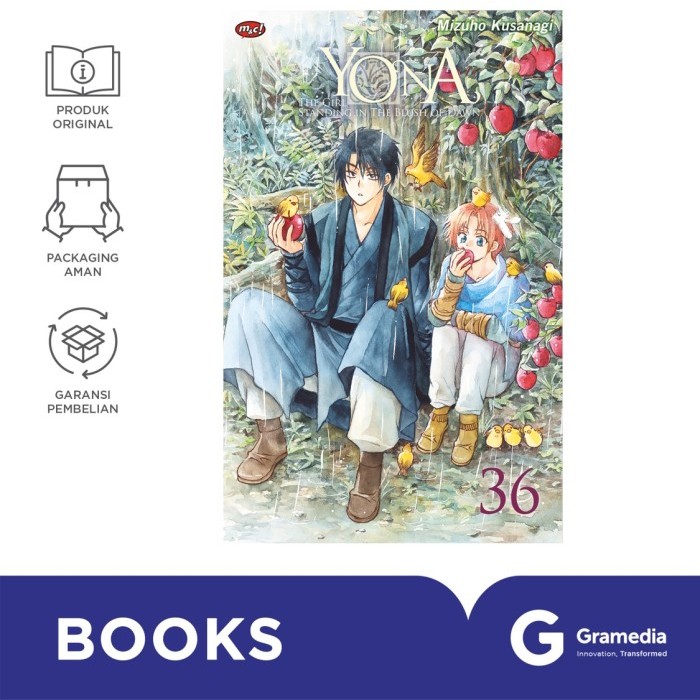 Gramedia MKG - Komik Yona, the Girl Standing in the Blush of Dawn 36 - Mizuho Kusanagi, MIZUHO KUSAN