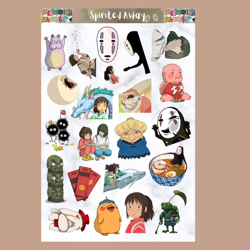 

Studio Ghibli vol 1 Sticker Sheet