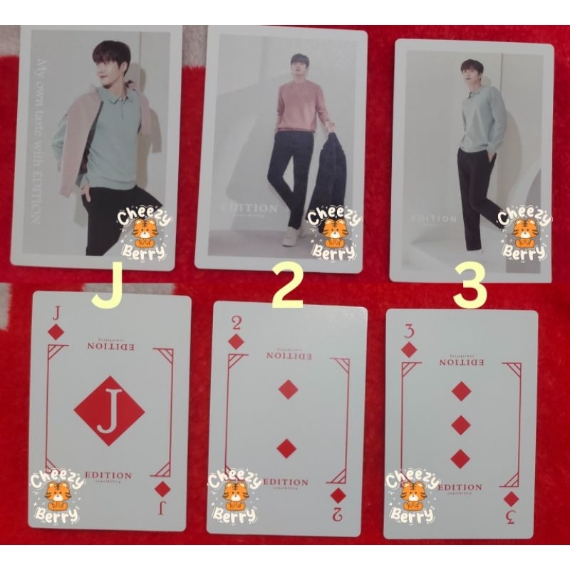 Photocard Kim Seon Ho x Edition Sensibility Fall Version | Photocard Kim Seonho Official PC
