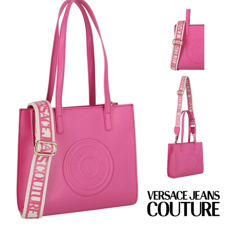 ORIGINAL AUTHENTIC  NEW VERSACE JEANS COUTURE MINI TOTE TAS CEWEK TAS WANITA TAS LUCU TAS KERJA TAS 