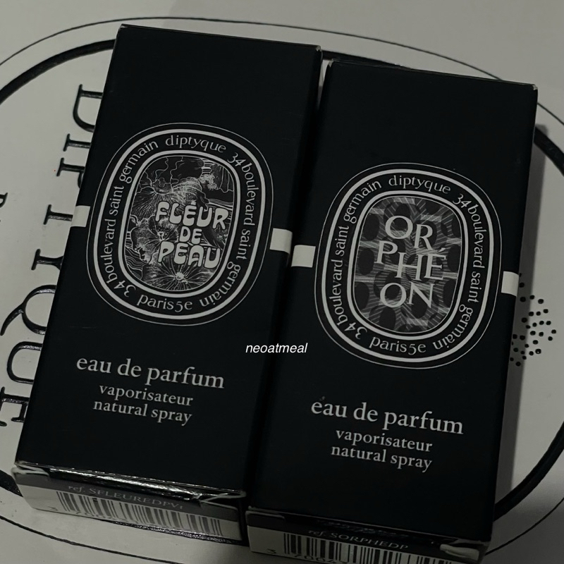 diptyque orpheon haechan fleur de peau jungwoo vial