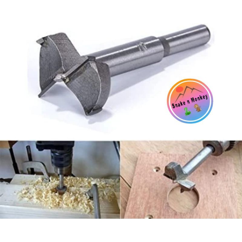 Mata Bor Kayu Triplek 16 mm / Mata Bor Forstner Kunci Lemari Laci 1,6 cm