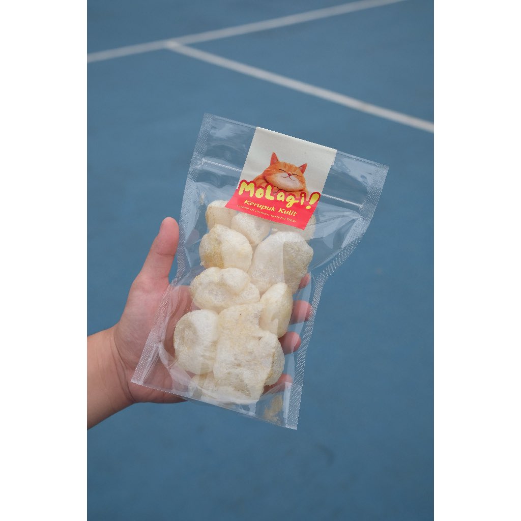 

Kerupuk Kulit 100 Gram Premium Renyah MOLAGI