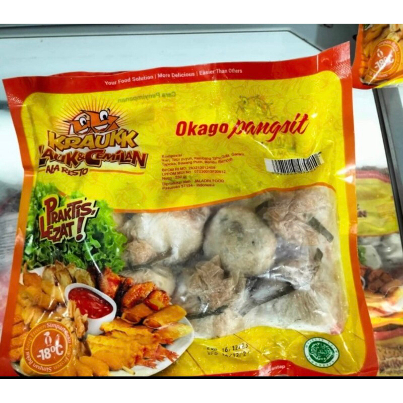

KRAUK OKAGA PANGSIT 250 GRAM