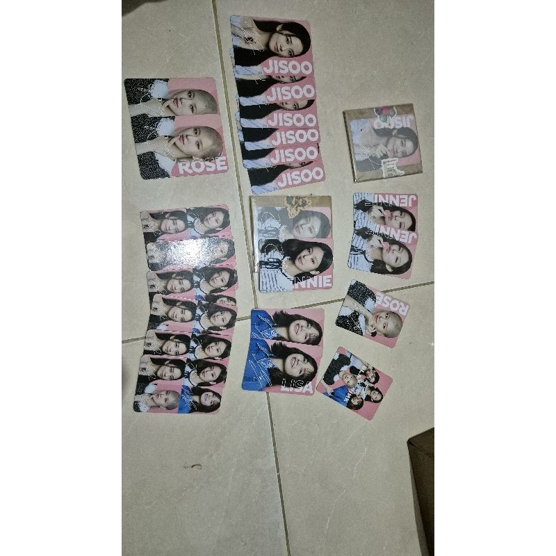 MINIMAL ORDER 2PCS PACKING BUBBLEWRAP PHOTOCARD BLACKPINK OREO OFFICIAL ORIGINAL