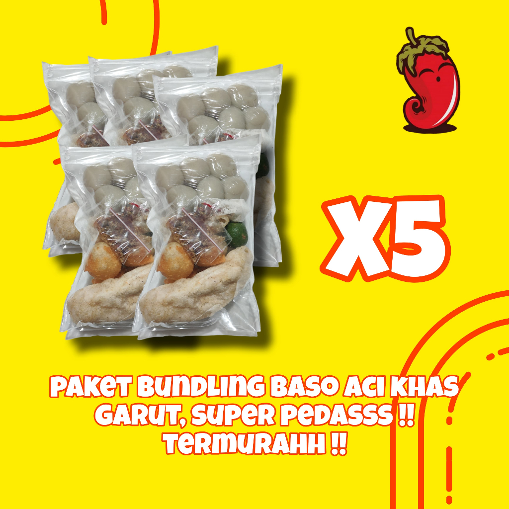 

BASO ACI ISI 5 PCS TERMURAH SUPER PEDAS