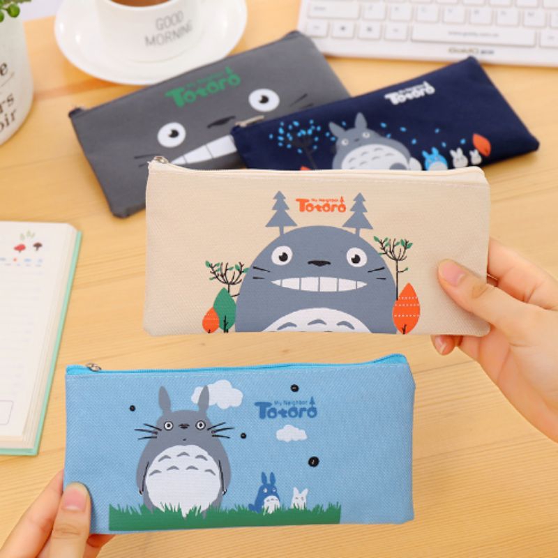 

Tempat Pensil / Tempat Pensil Zipper Pencil Case Totoro