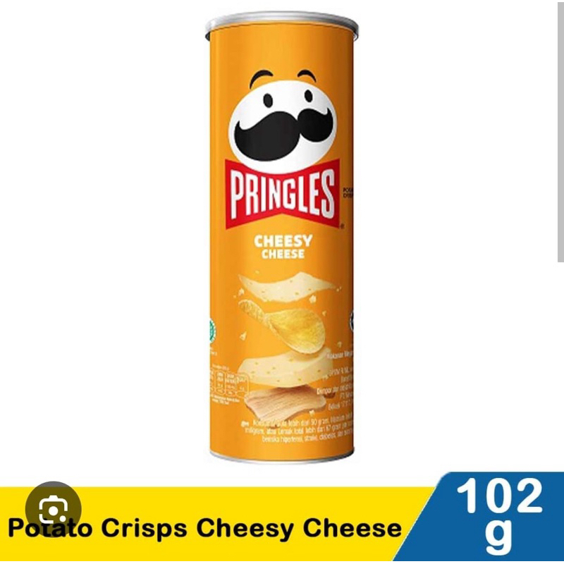 

Pringles cheezy cheese 102gram