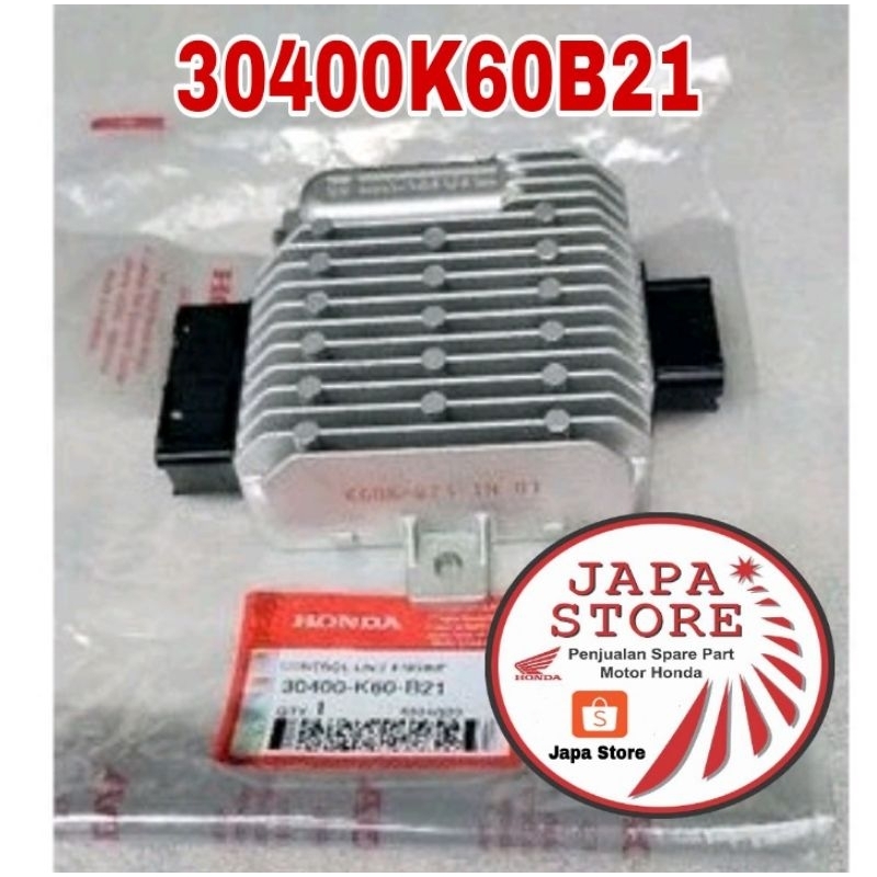 30400K60B21 ECM VARIO 125 LED NON ISS ECU VARIO 125 LED NON ISS pgmfi unit vario 125 led non iss JAP