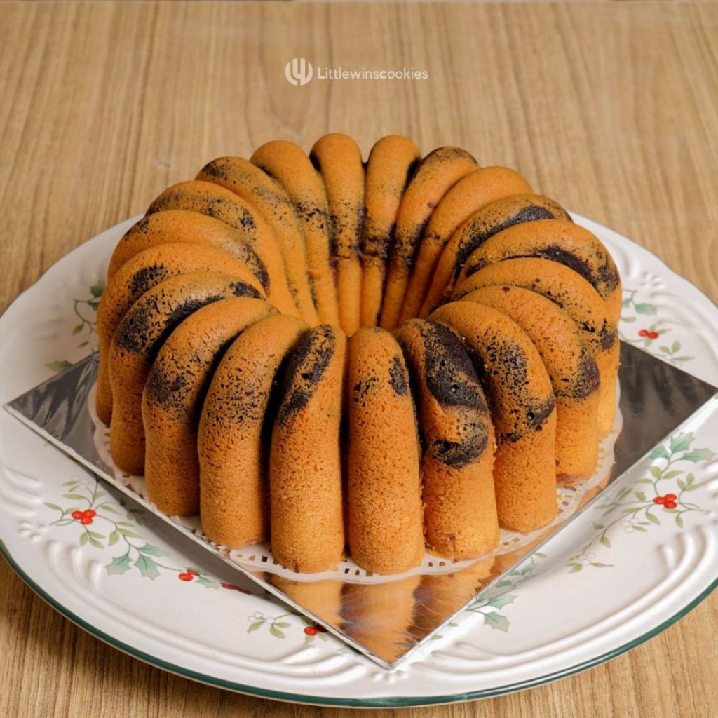 

Bolu Marmer / Marmer Cake Ukuran 24