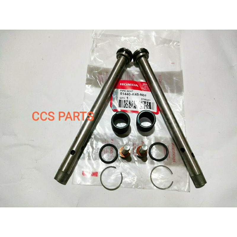 SULING SHULING SHOCK SHOK SOK DEPAN PIPA PEREDAM KEJUT SET 51440-K45-N01 HONDA CBR 150 OLD CBR 150 L