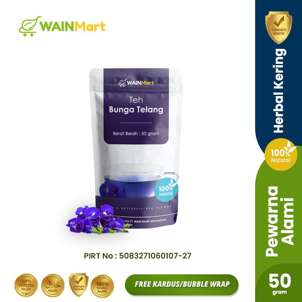 

Winmart Herbal Teh Telang Butterfly - Teh Biru Bunga Telang Meningkatkan Menyehatkan Kesuburan Imun Rambut Mata 50 Gram Organic Butterfly Pea Tea