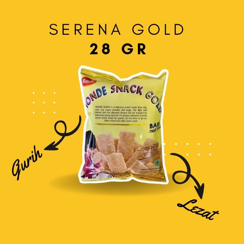

Monde Serena gold 1 pcs