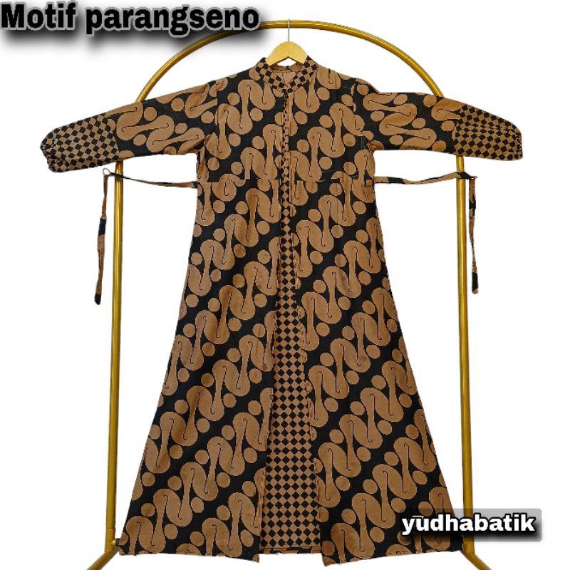 Gamis Batik Katun Jumbo Modern / Gamis Busui Kombinasi / Gamis Batik Maxy Katun Adem Premium Terbaru