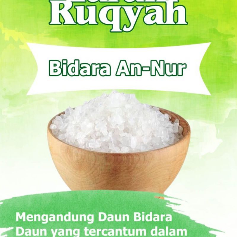 

garam an nur 200gr garam ruqyah pemusnah mahluk halus pengganggu