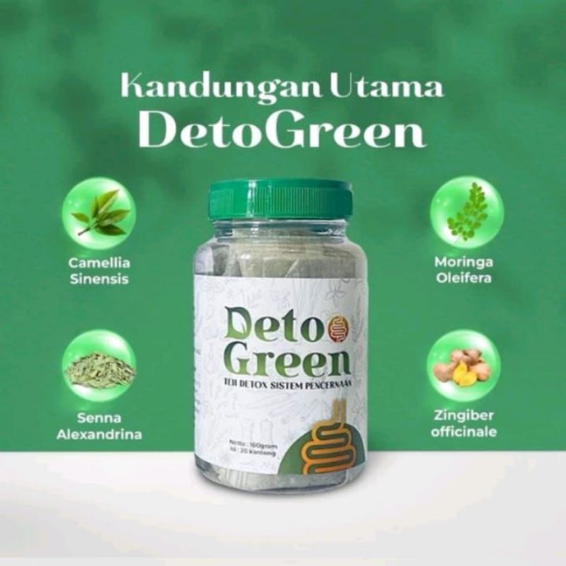 MEMBERSIHKAN USUS BESAR TEH DETO GREEN || TEH DETOX