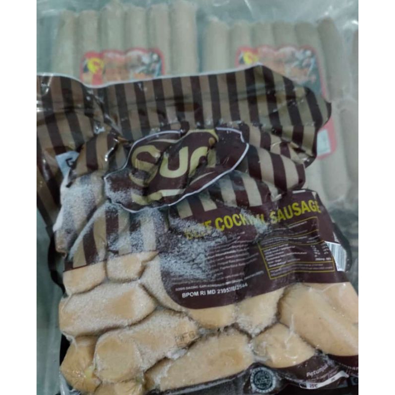 

Sosis Suri | Suri cocktail sausage | suri sosis 500 gram | sosis Suri bandung